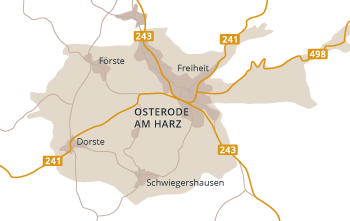 Stadt Osterode und Ortschaften