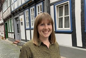 Imke Heyen von der Geschäftsstelle Fachwerk5Eck