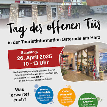 Tag der offenen Tür der Touristinformation Osterode am Harz