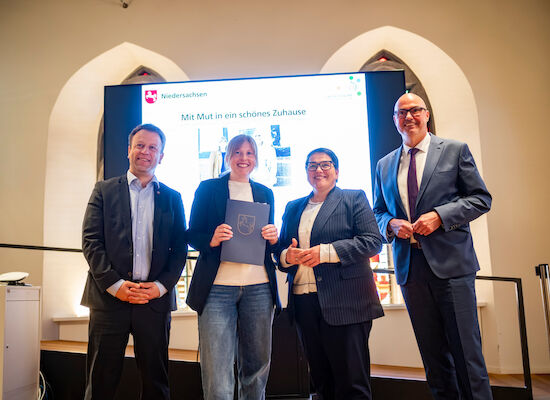 Förderbescheidübergabe in Goslar